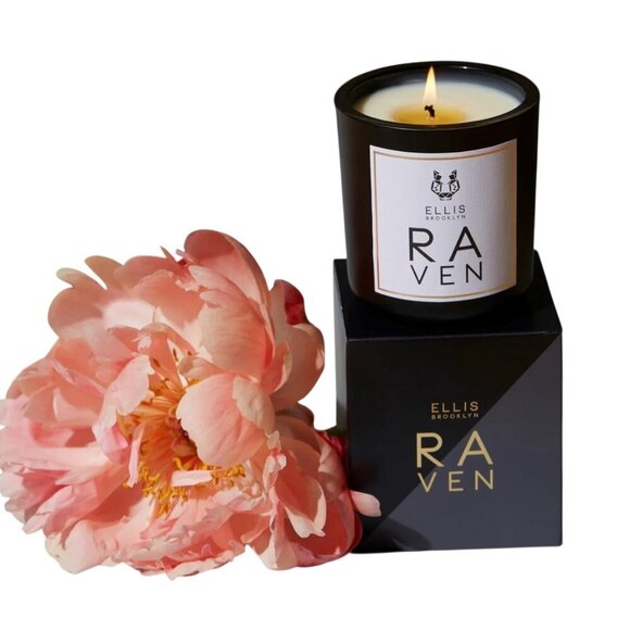 Ellis Brooklyn Raven Candle 6.5oz | New in Box | 50 Hour Burn | Vegan Luxury - Picture 1 of 6